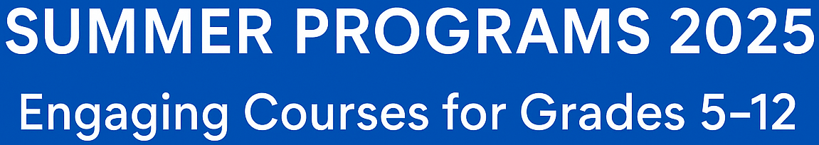 Summer Programs 2025